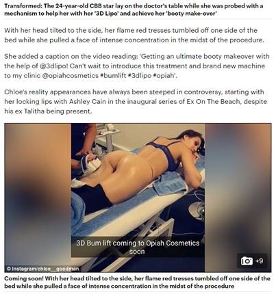 Chloe Goodman Mail Online